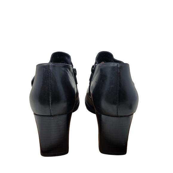 Clarks Artisan Collection Black Leather Upper Ankle Boots Women's 7.5 - Picture 3 of 10